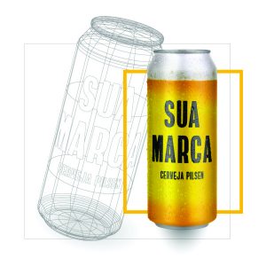 Lata de Cerveja Personalizada com Nome