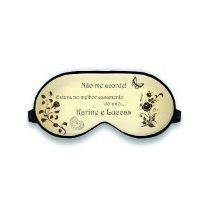 Máscara De Dormir Personalizada Casamento
