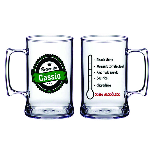 Medidor Personalizado Acrílico Jigger