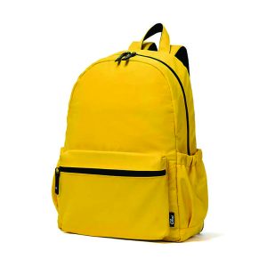Mochila Amarela e Personalizada
