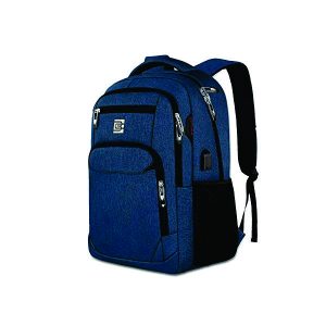 Mochila Azul e Personalizada
