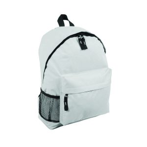 Mochila Branca e Personalizada