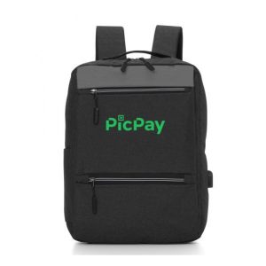Mochila De Nylon USB