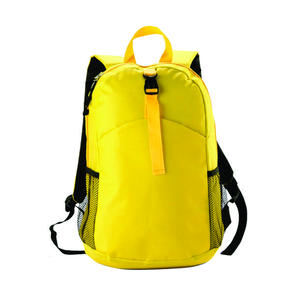 Mochila Personalizada Amarela Brinde