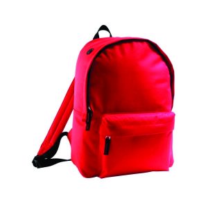 Mochila Personalizada Na Cor Vermelha