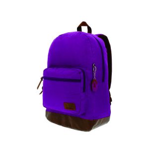Mochila Roxa e Personalizada