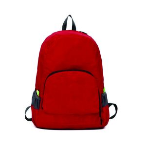 Mochila Vermelha e Personalizada