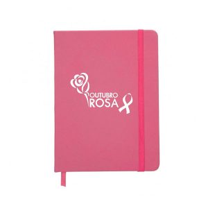 Moleskine Outubro Rosa Personalizado