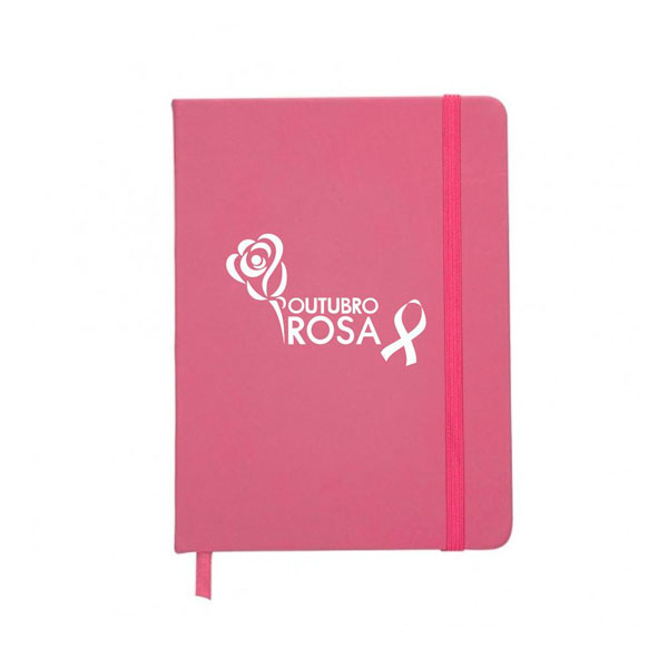 Moleskine Outubro Rosa Personalizado