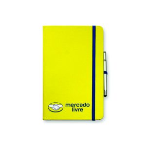 Moleskine Personalizado Amarelo
