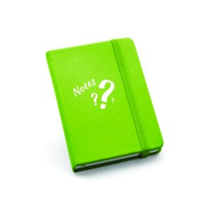 Moleskine Na Cor Verde Personalizado