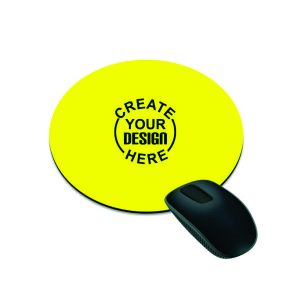 Mouse Pad Amarelo Personalizado