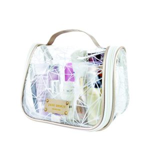Necessaire Branca Transparente
