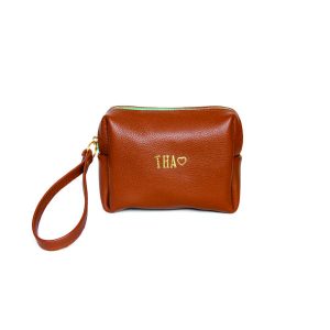 Necessaire Com Personalização De Couro