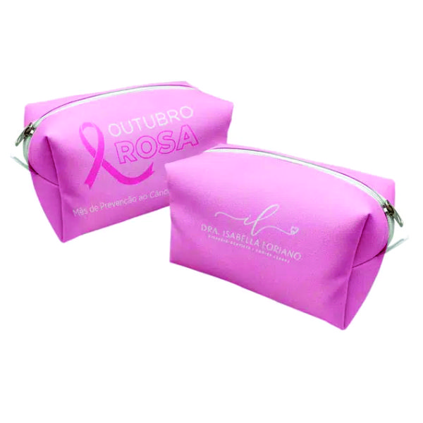 Necessaire Outubro Rosa