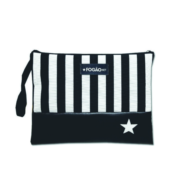 Necessaire Personalizada Branca E Preta