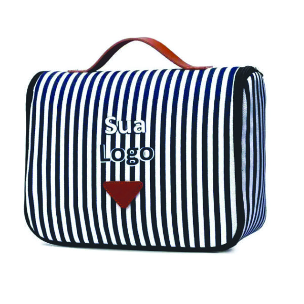 Necessaire Personalizada Preta E Branca