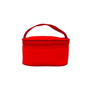 Necessaire Personalizada Vermelha Para logo