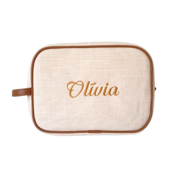 Necessaire personalizada com nome