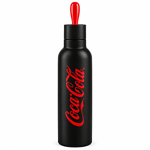 Garrafa Térmica Personalizada Preto Fosco