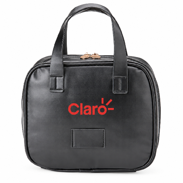 Necessaire De Couro Com Alça Personalizada