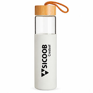 Garrafa de Vidro Personalizada