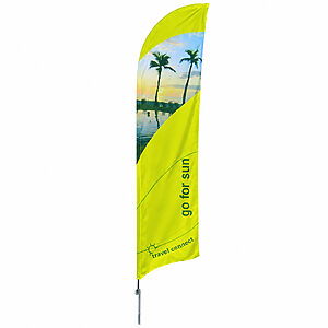 Wind Banner Personalizado com Base Plástica