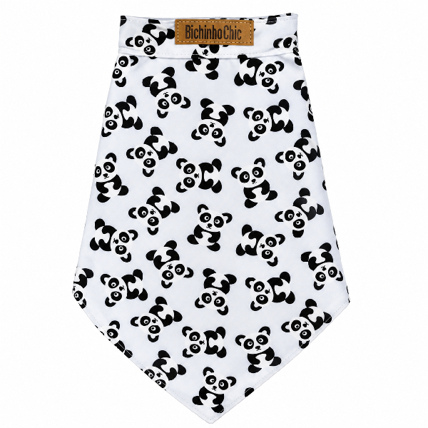 Bandana Chic Bichinho Panda