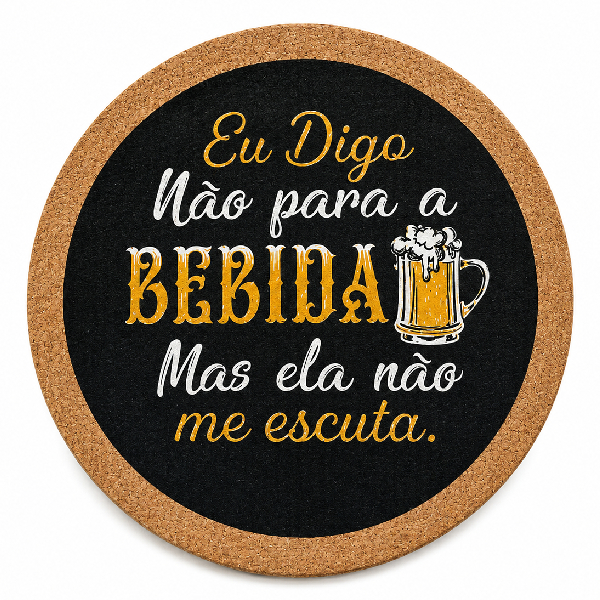 Bolacha de Cerveja Personalizada