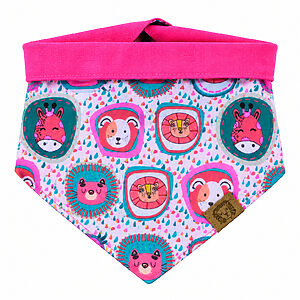 Bandana Chic Bichinho Rosa