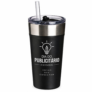 Copo com Canudo Dia dos Publicitários