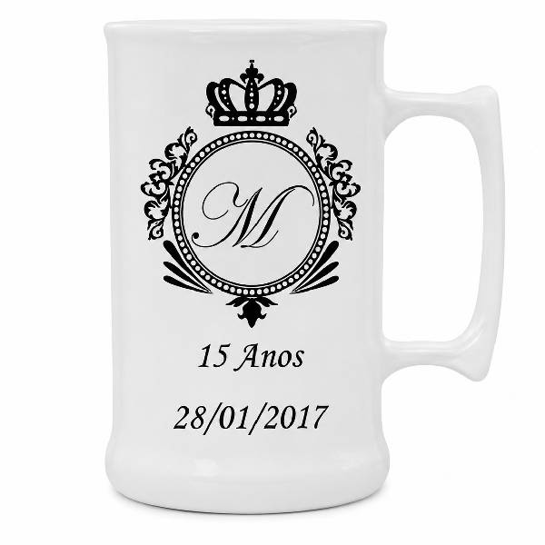 Caneca acrílico e personalizada 300ml