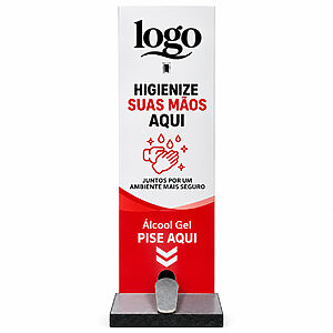 Totem para Álcool em gel Personalizado