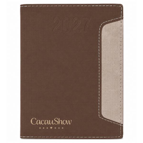 Agendas com Capa de Couro Personalizada
