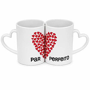 Caneca Dupla Personalizada para brinde
