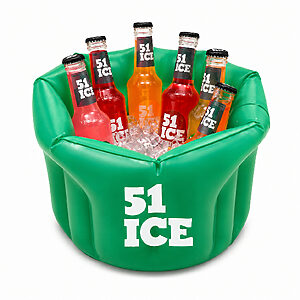 Balde de Gelo Inflável para Bebidas Personalizado