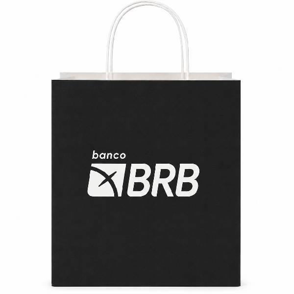 50 Unidades Sacola De Papel Personalizada 23x34x11
