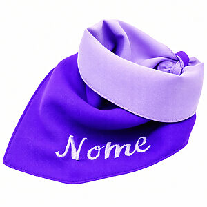 Bandana para Cachorro Nome Bordado