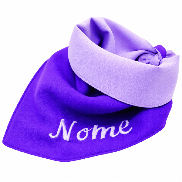 Bandana para Cachorro Nome Bordado