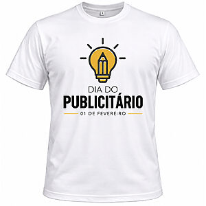 Camiseta Personalizada Dia do Publicitário