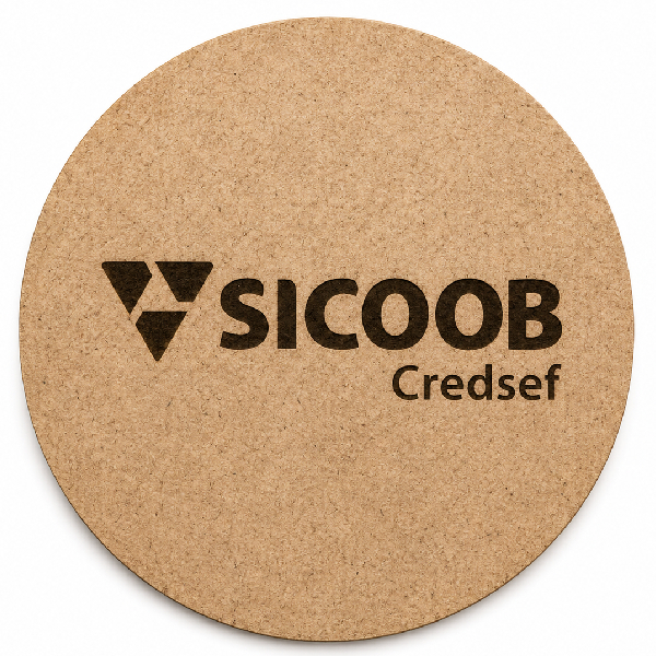 Bolacha de chopp papelão personalizada