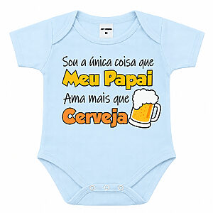 Body com Frase para Bebê