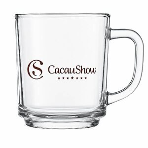 Caneca De Vidro Personalizada Eventos