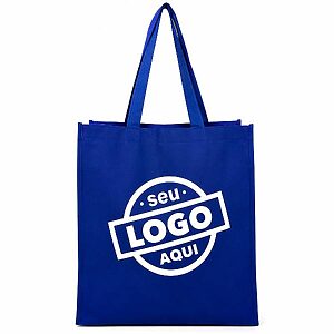 Sacola em PET Reciclado com Laterais em TNT - Funcionalidade com Sustentabilidade