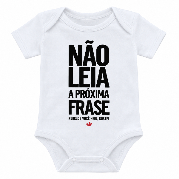 Body Personalizado Bebê Frases