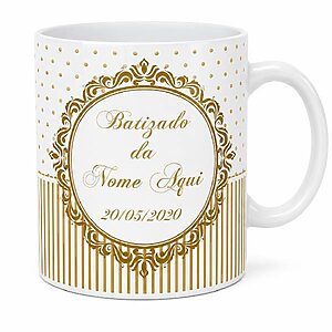Caneca Personalizada Batizado