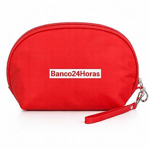 Necessaire Na Cor Vermelha