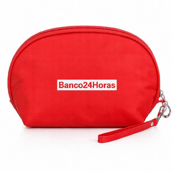 Necessaire Na Cor Vermelha