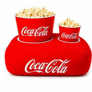 Almofada porta pipoca personalizada