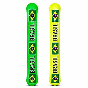 Bate Bate Inflável Torcedor Brasil Copa Do Mundo Kit Com 2